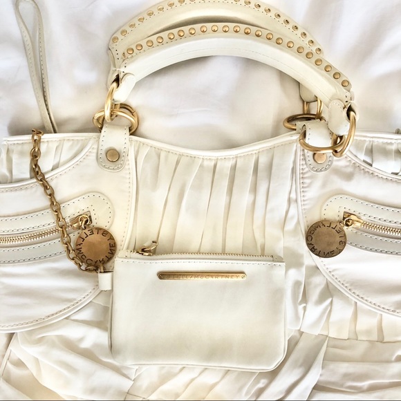 Stella McCartney Ruched Studded Bag with Wallet - Picture 3 of 15